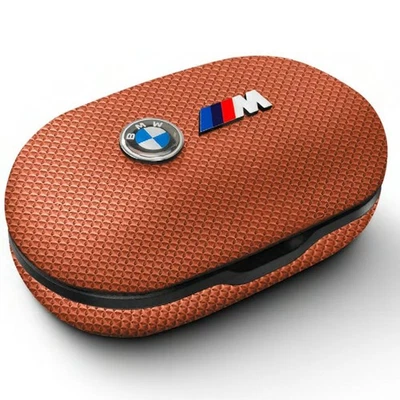 BMW Bluetooth 5.3 TWS Wireless Kopfhörer ENC IPX5 Signature M Metal Logo orange - Bild 1 von 4