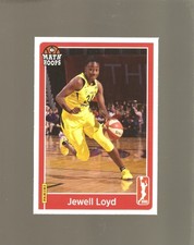 JEWELL LOYD 2018 WNBA MATH HOOPS,NOTRE DAME,NILES WEST HS,SKOKIE ILL,LAS VEGAS A