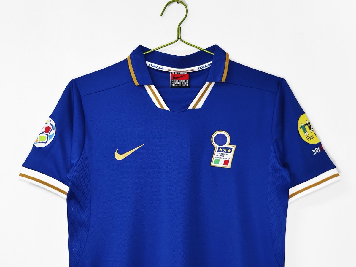 ITALY NATIONAL TEAM 1996 1997 SOCCER JERSEY RETRO FOOTBALL SHIRT