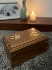 Personalized Wooden Urn for Ashes Wooden Urn-Pet Urns for Dogs , Cat Ashes