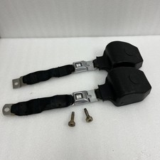 1972-1973 Ford Mustang And Cougar Conv Front Seat Belt Retractor Buckle Black 1972-1973 Ford Mustang And Cougar Conv Front Seat Belt Retractor Buckle Black