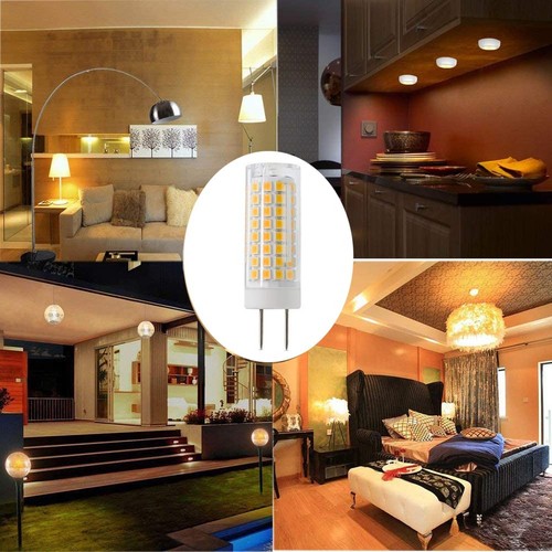 G8 Led Bulbs 60W 75W Halogen Bulb Replacement, T3/T4 AC120V JCD Type G8 Bi-pi... - Picture 5 of 7