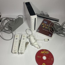 Nintendo Wii Video Game Console RVL-001 White