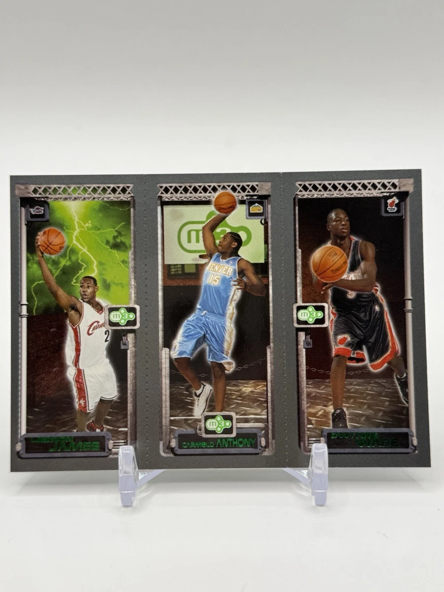 2003-04 Topps Rookie Matrix - Carmelo Anthony/LeBron James/Dwyane