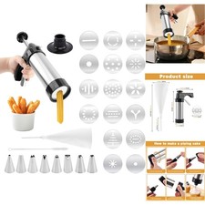 Churro Maker Machine & Cookie Press Kit - 16 ...