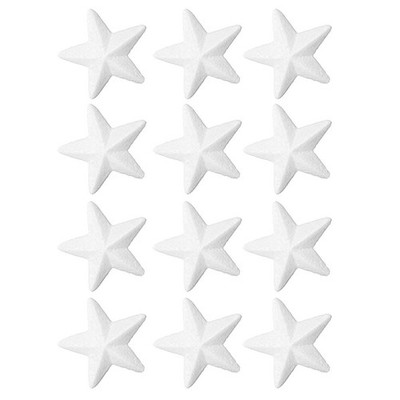 12 PCs DIY Bipeltate Christmas Star Handcraft Accessoires Star Ornament