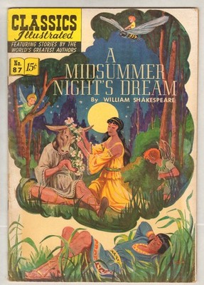 Classics Illustrated #87 (Original) HRN 87 (GD/VG) (1951, Gilberton)