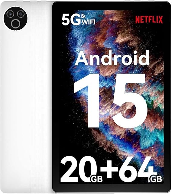 10.1 inch Android 14 Tablet 20+64GB Touchscreen Hexa-core