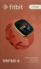 Fitbit Versa 4 Fitness Smartwatch - Pink Sand - BRAND NEW IN SEALED IN BOX