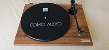 Como Audio Turntable  Walnut - Audio Technica cart - Pro-Ject T1 -