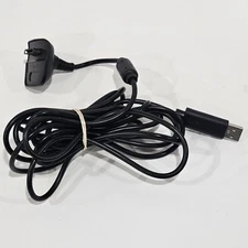 Microsoft Xbox 360 - Play And Charge Kit Controller USB Charging Cable OEM Black