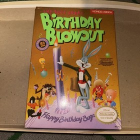The Bugs Bunny Birthday Blowout (Nintendo Entertainment System, 1990) Caja NES +