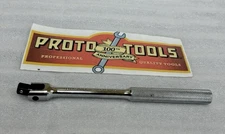 Proto Tools 5265 Swivel Head Knurled Breaker Bar 3/8 Drive  600 LBS Made In USA
