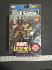 Marvel Legends Series VI Uncanny X-Men Wolverine Figure and Comic 2004 Toy Biz