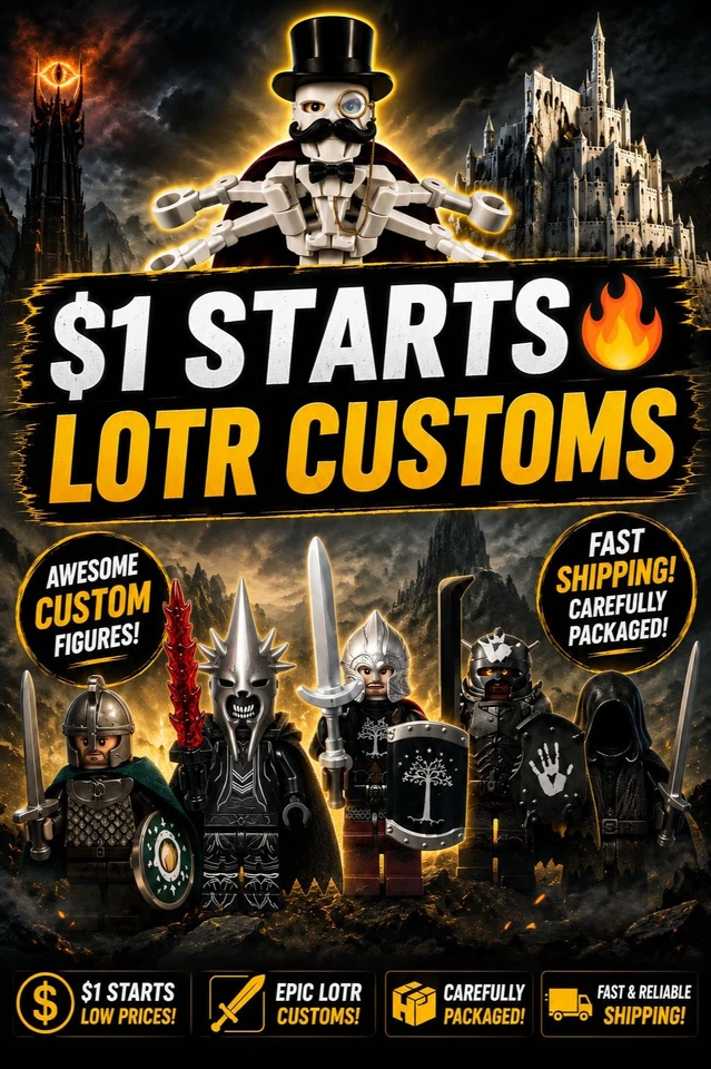 $1 Starts Custom LOTR 🔥 Gondor, Orcs & More