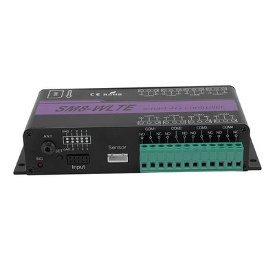 GSM Gate Opener 8 Channel 4G Phone Access Controller Remote Control Switch SET