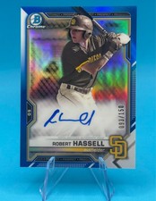 Robert Hassell Auto /150 [Blue Refractor] #CPA-RH