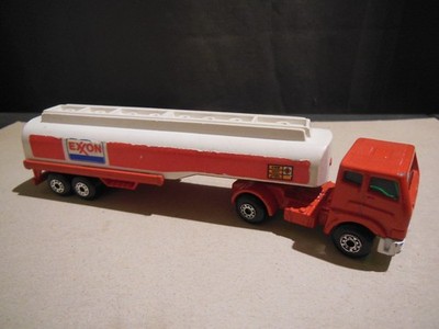 Matchbox Articulated Truck, Exxon Petrol Tanker, England 1980!