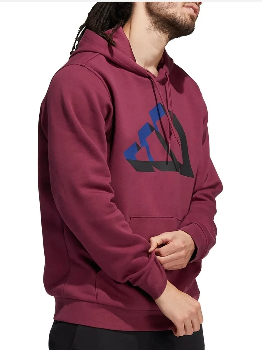 Adidas men's post game fleece hoodie sale