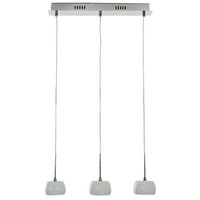 Pendelleuchte HW171, HäNgeleuchte Deckenlampe Deckenleuchte, 3-Flammig