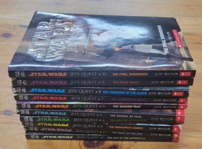 Star Wars Jedi Quest Books Complete Set Series 1-10 (2002-2004