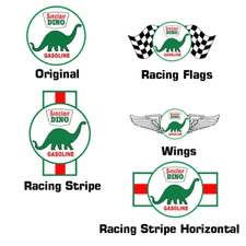 Sinclair 'A' Gasoline Vinyl Decal Sticker 5 Designs Motor Oil Gas Globes