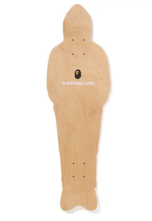 スケートボード A BATHING APE SHARK SEIJIN SKATE DECK RARE!! BAPE Bathing Ape Shark Seijin Skate Deck! Beautiful