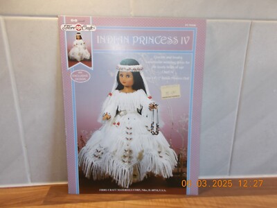 FIBER CRAFT HÄKELANLEITUNG FÜR 14 1/2 INDISCHE PRINZESSIN PUPPE IV