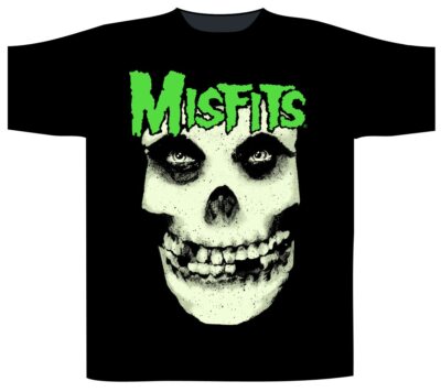 Misfits - Jarkek Skull Band T-Shirt Official Merch
