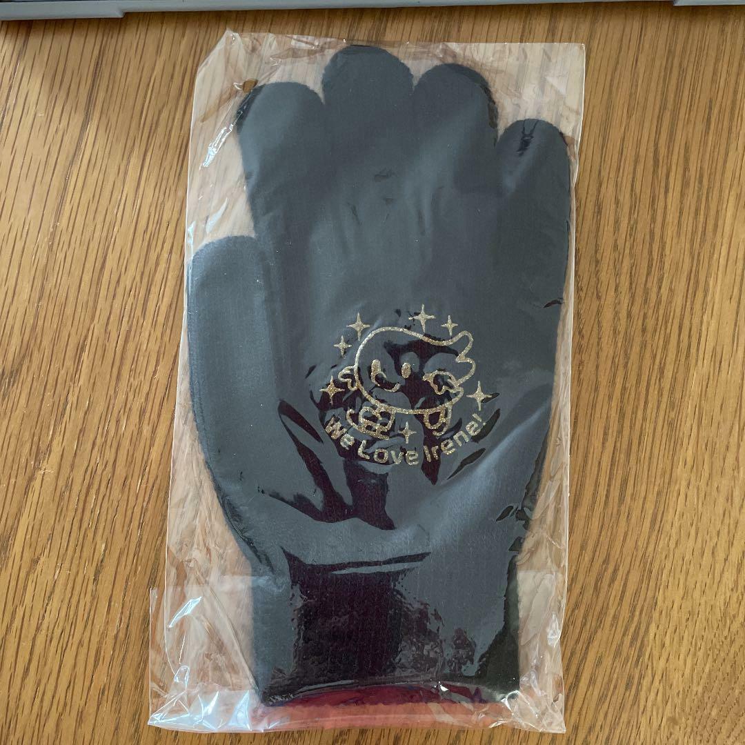 Yuzuru Hanyu Glove Black x Gold Irene Shop Limited Free Size