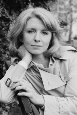 British actress author and entrepreneur Jane Asher UK 1980 OLD PHOTO