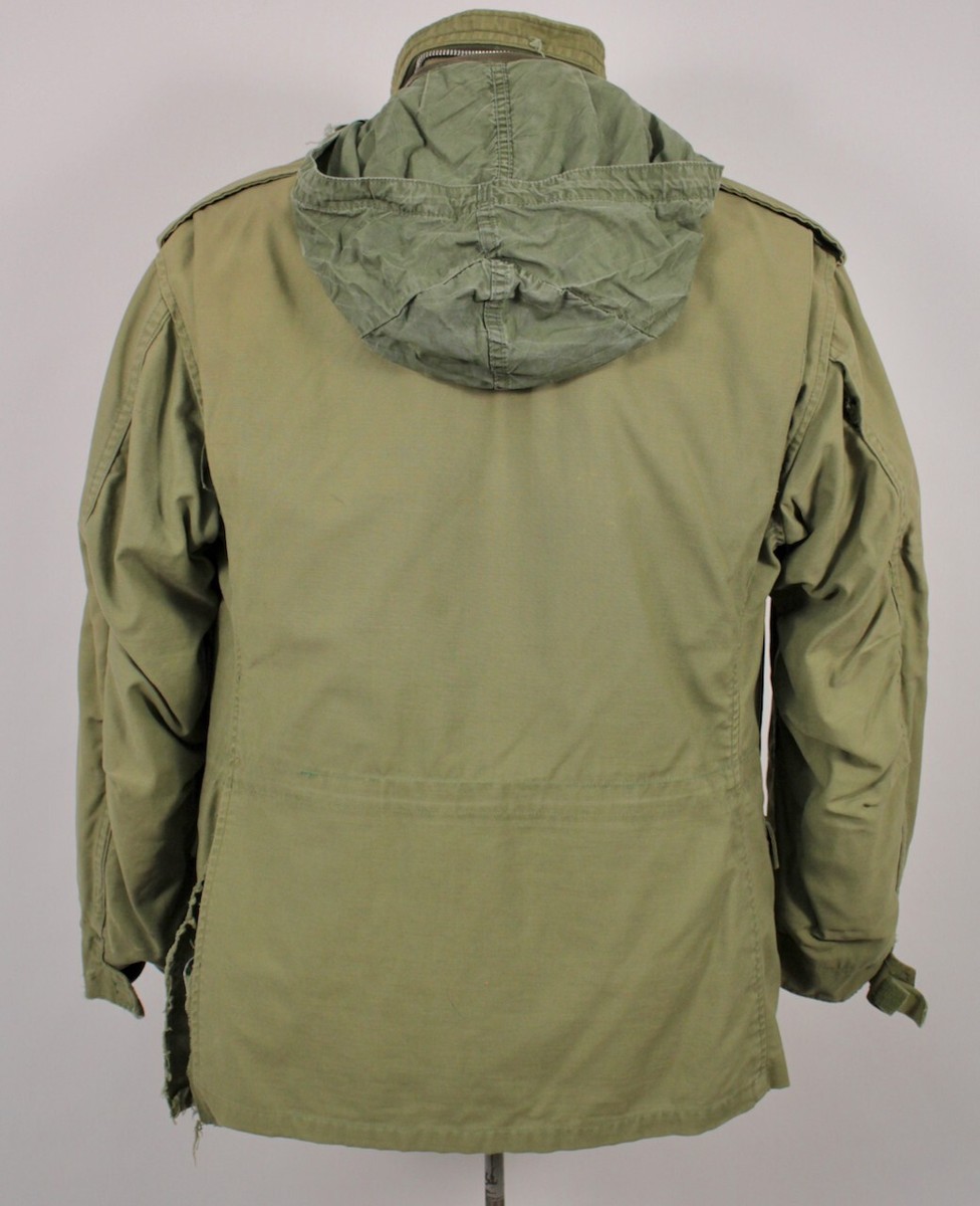 Mens Vtg 60s Vietnam War US Army Airborne M-65 Field Jacket