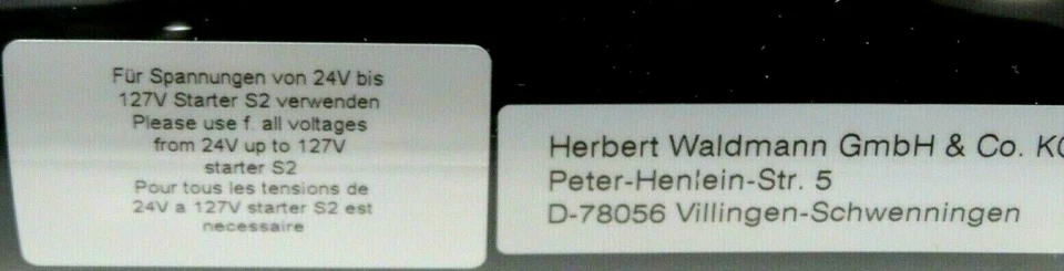 NUEVA LÁMPARA WALDMANN RL60C-124 000606 RL60C124 Foto 2 de 3