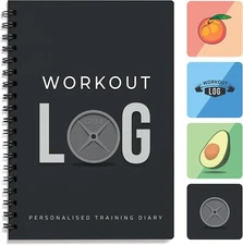 Workout Planner for Daily Fitness Tracking & Goals Setting - A5 Size, 6” X 8”, C