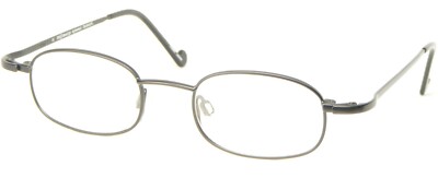 Prodesign Dänemark Better Titan Kollektion P.901 6021 Schwarze Brille 42-17mm