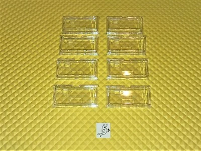 (8) DIXIE NARCO 368, 501T SODA VENDING MACHINE SELECTION BUTTONS 1 3/4" x 3 1/2"