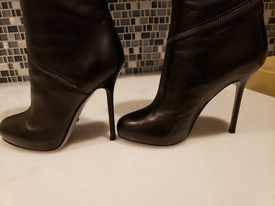 Authentic Sergio Rossi boots with wrap around zipper, 7.5 | eBay