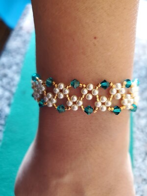 Dezember Geburtsstein Handarbeit Armband