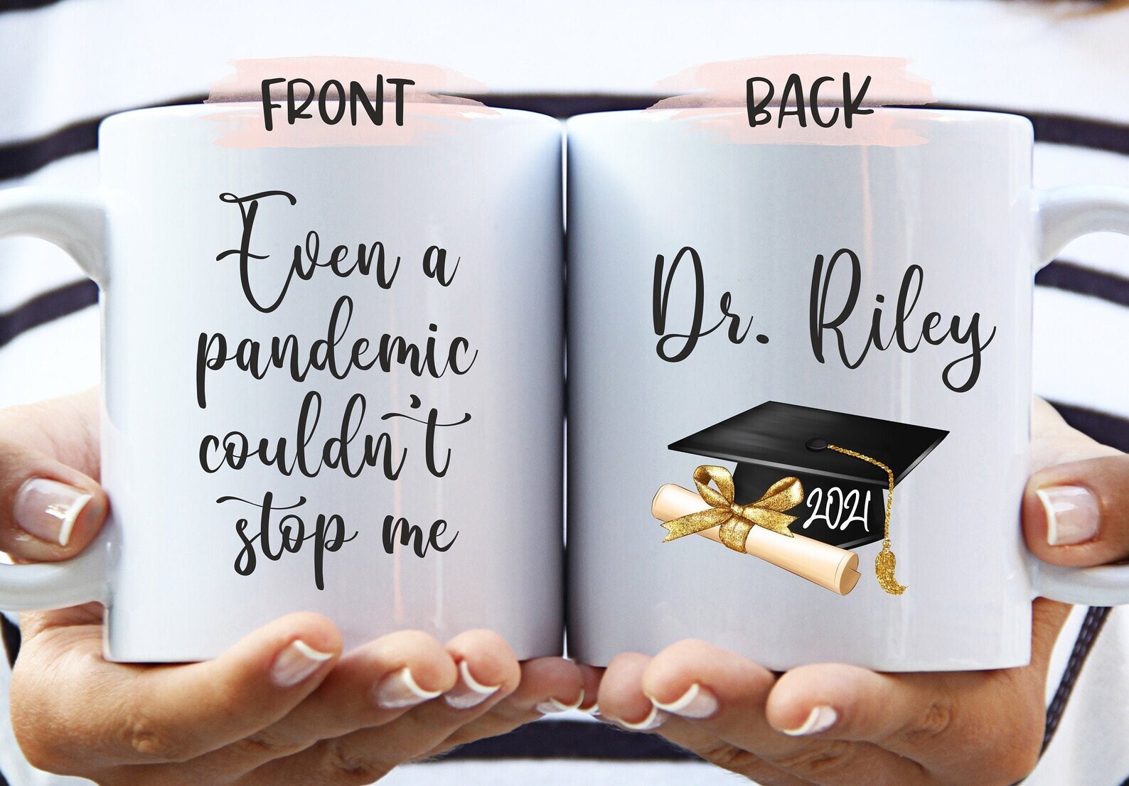 Even A Pandemic Couldnt Stop Me Graduation Mug Masters Degree Graduation Md Grad