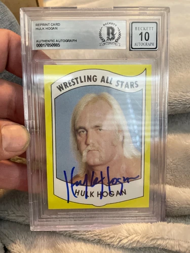 1982 Wrestling All-Stars Series A - Hulk Hogan #2 (RC)