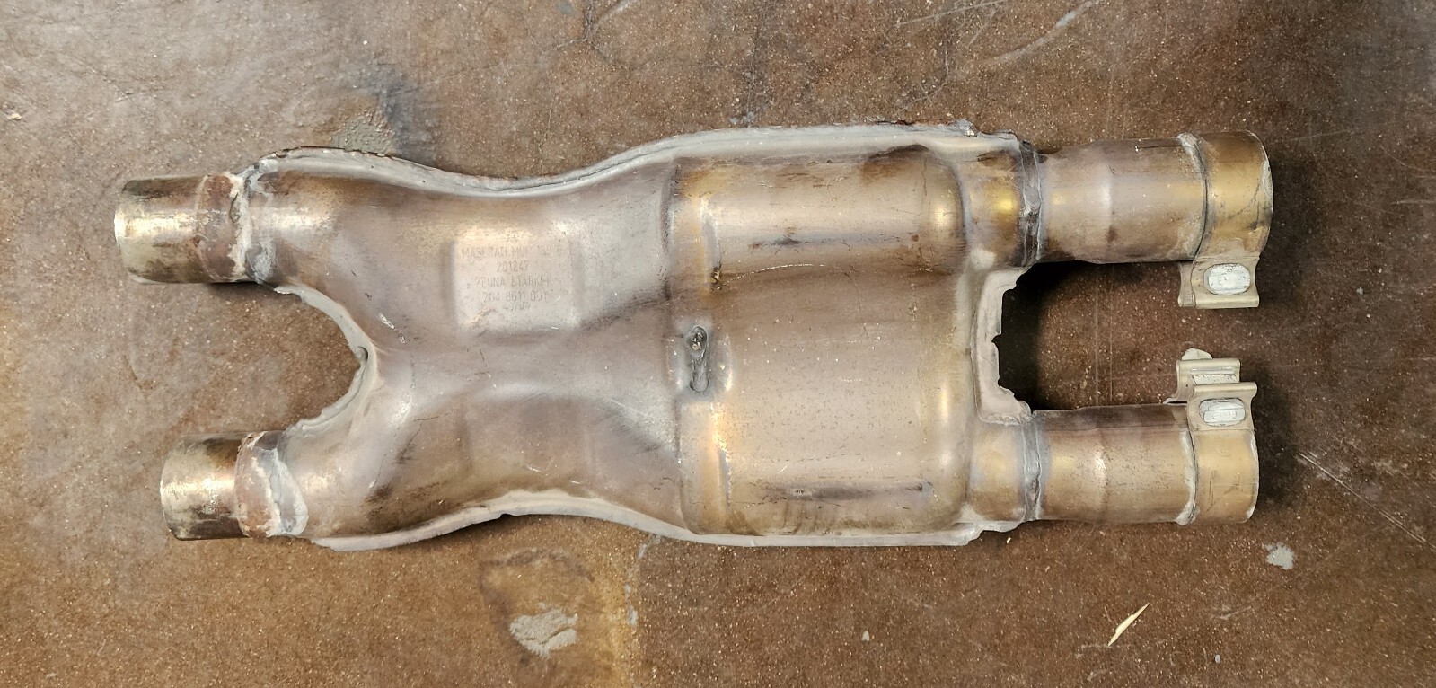 Maserati Quattroporte DuoSelect X-Pipe with Resonator 201274