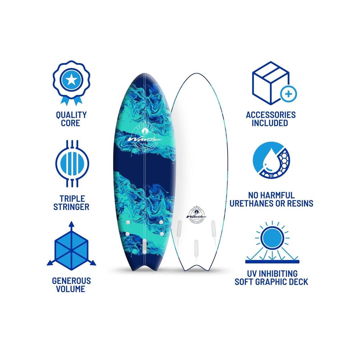 Wavestorm -Foam 5'6 Wavestorm -Foam 5'6