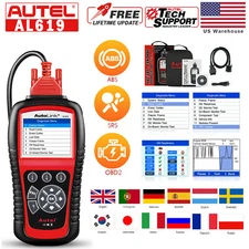 Autel AutoLink AL619 Car ABS SRS & CAN OBD2 Diagnostic Scan Tool