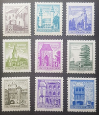 Österreich: 1957 Gebäude; unvollständiger postfrischer (MNH) Satz