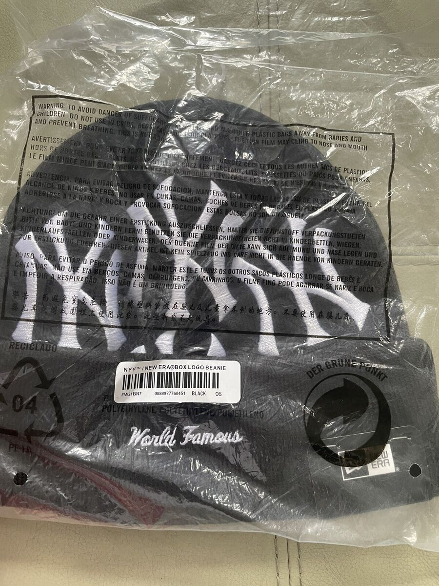 Supreme New York Yankees New Era Box Logo Beanie Black | eBay Supreme New York Yankees New Era Box Logo Beanie Black | eBay