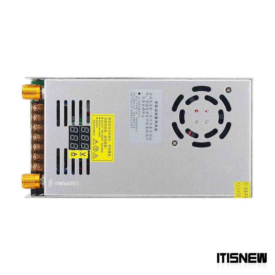 0-24V 20A 480W Switching Power Supply Regulated Adjustable with Digital Display - Image 3 of 4