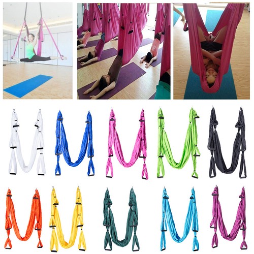 Yoga Swing Aerial Hammock Anti-Gravity Trapeze Sling Yoga Prop Inversion Tool - Picture 12 of 67