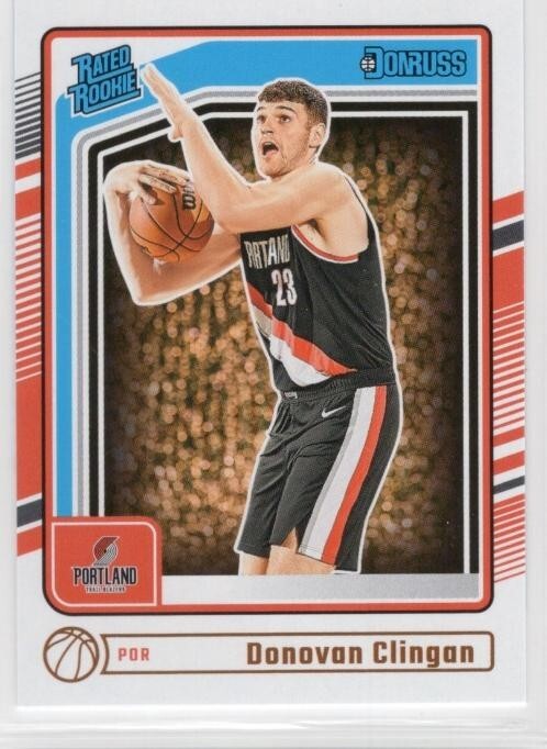 2024-25 Panini Donruss - Rated Rookie Donovan Clingan #223 (RC)