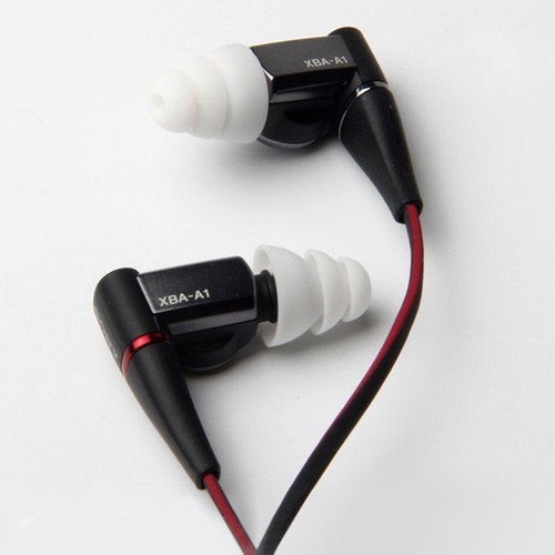 6PCS Silicone Earphone Tips S/M/L Triple Flange & Size T8S1 - Picture 3 of 9