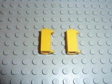 2 x LEGO Yellow Shutter Holder ref 3581 Set 190/374/855/6277/375/7814/162/6392..